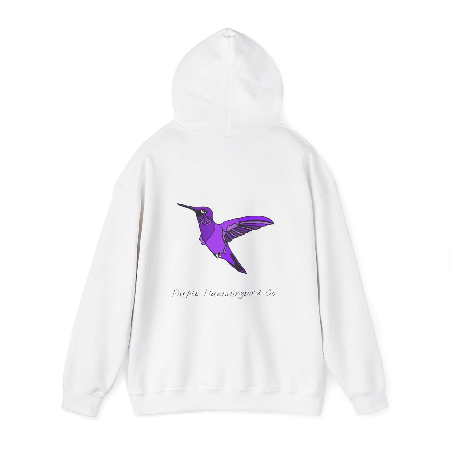 Purple Hummingbird by Kristina - unisex Hoodie