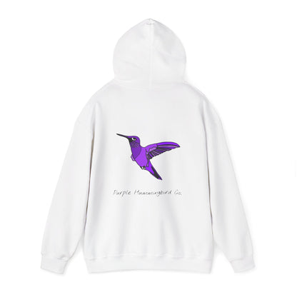 Purple Hummingbird by Kristina - unisex Hoodie