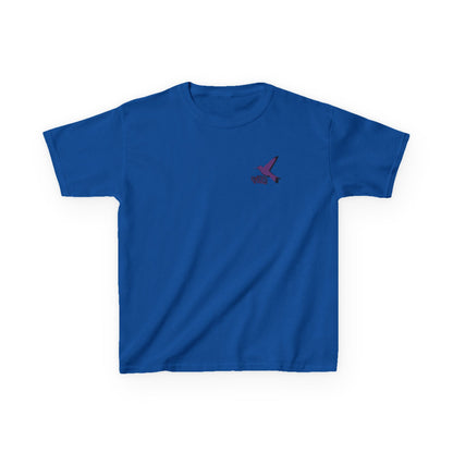 Kids Purple Hummingbird Graphic Tee