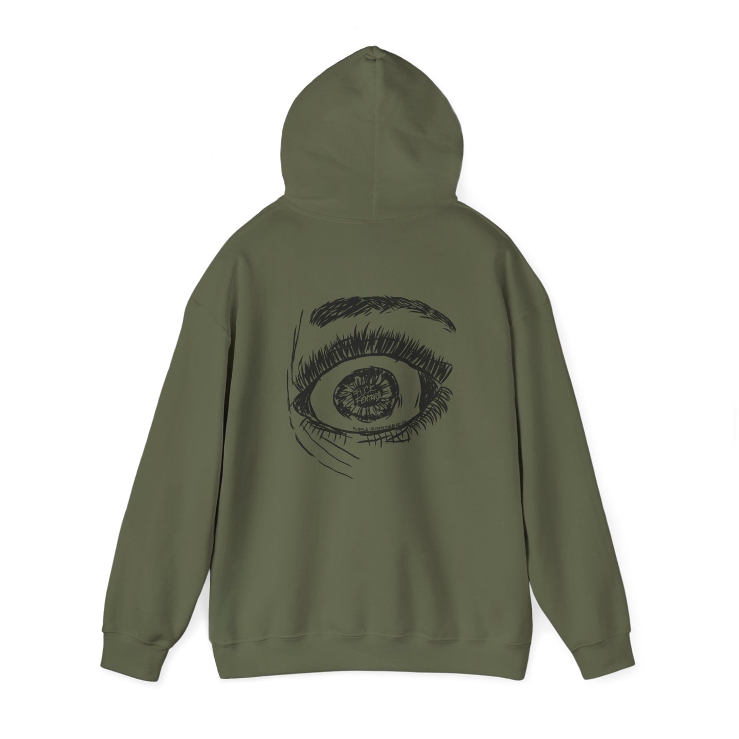 Fuck Fentanyl Eye by Kristina - unisex Hoodie