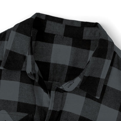 Unisex Flannel Shirt - Bold Message Against Fentanyl | Casual Style for Awareness