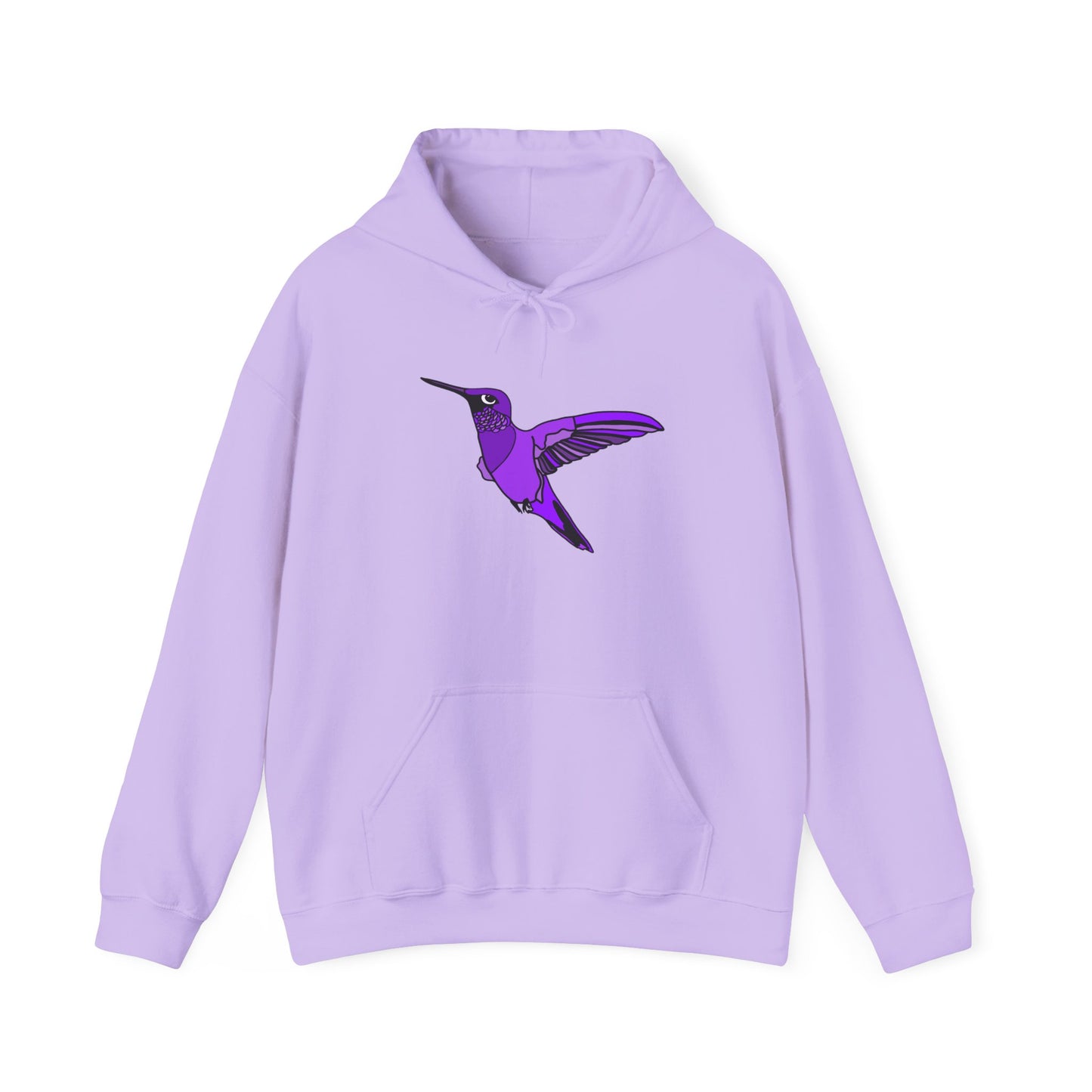 Purple Hummingbird by Kristina - unisex Hoodie