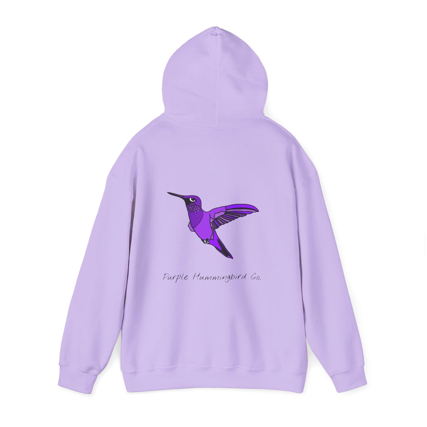 Purple Hummingbird by Kristina - unisex Hoodie