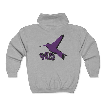 PHB Logo - Full Zip Hooded Sweatshirt
