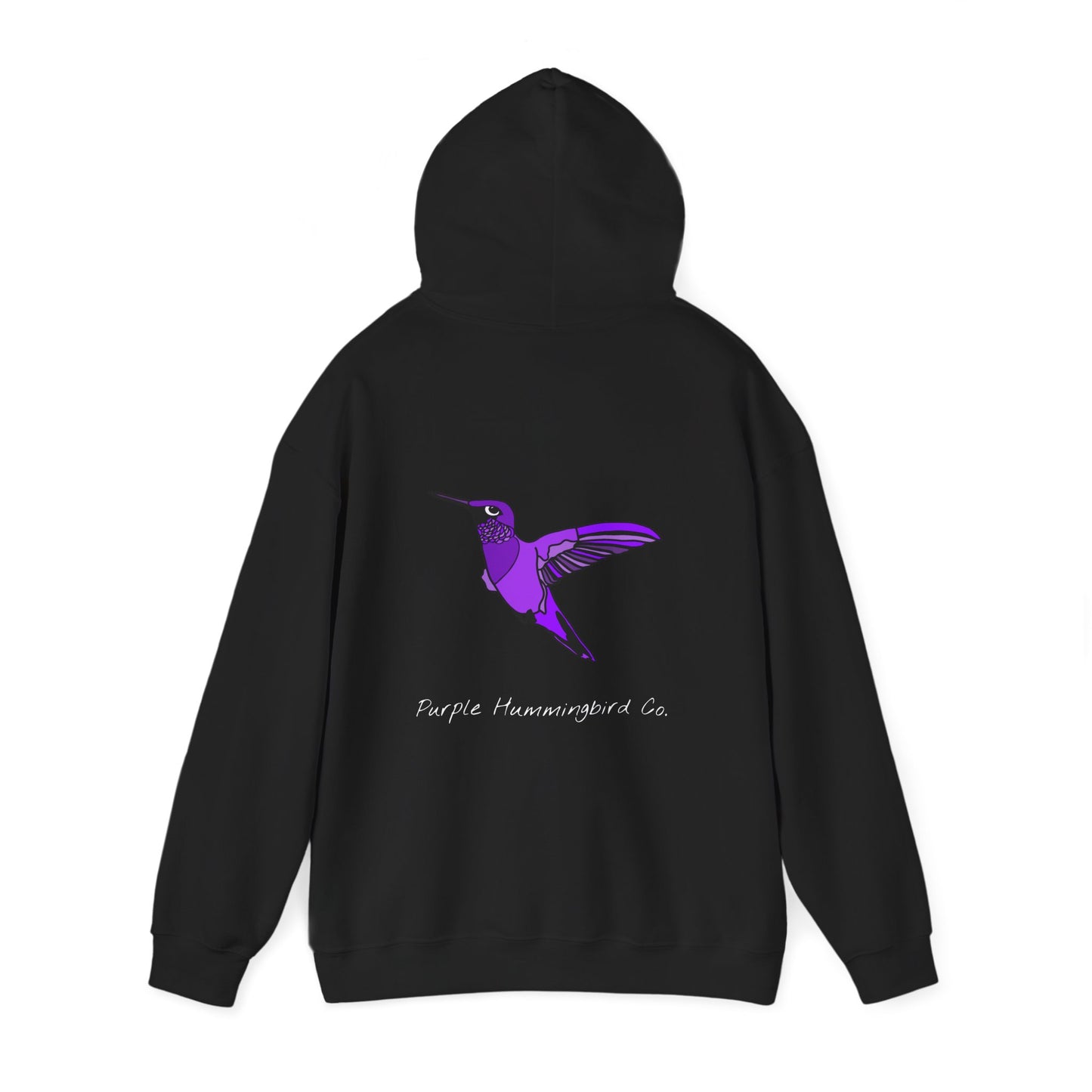 Purple Hummingbird by Kristina - unisex Hoodie