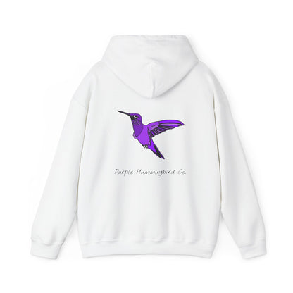 Purple Hummingbird by Kristina - unisex Hoodie